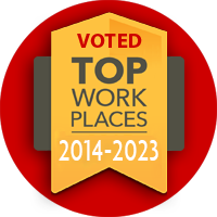 Voted Best Workplace 2014 to 2023